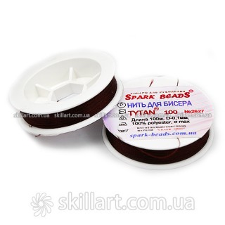 Нитки для бисера Tytan 100 Spark Beads (100м)
